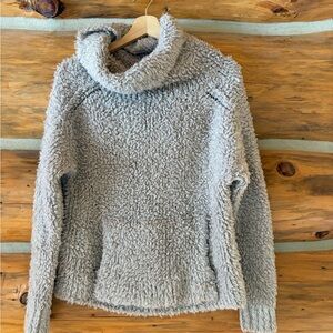 360 Cashmere Turtleneck Sweater Gray size Small